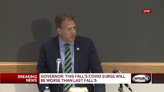 Raw video: Governor holds latest COVID-19 briefing for New Hampshire (September 15, 2021)