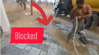 Drain Complaint 244 | Iftikhar got a surprise before his bath 🤦 blocked drain |