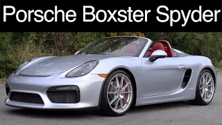 Porsche Boxster Spyder // What a sound!