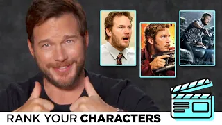 Chris Pratt Ranks His Characters