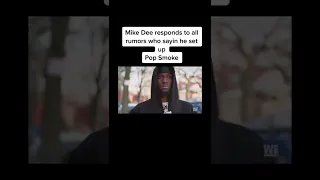 Pop Smoke Friend Mike Dee Responds To Rumours #popsmoke #shorts #nyc