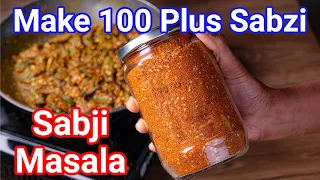 Magic Multipurpose Sabji Masala Spice Mix Power - 100 Plus Sabzi Recipes | Sabzi Pre Mix Powder