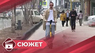 Каршеринговые электросамокаты захватили Якутск