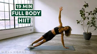 19 Minute Bodyweight HIIT Workout | Good Moves | Well+Good