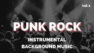 Punk Rock Instrumental Background Music - 1 Hour High-Energy Playlist Vol1