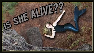 MERMAID FALLS OFF CLIFF! | A Mermaid's Journey Outtakes