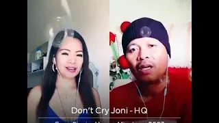 Don't Cry Joni - cover by SingingYaya + Migz Larry