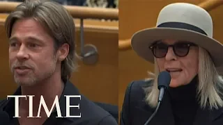 Brad Pitt And Diane Keaton Implore Board To Fund LACMA Redesign | TIME