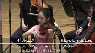 A. Vivaldi Concerto for 4 Violins and String in B minor, RV 580