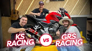 KS vs GRS! QUEM SE SAI MELHOR NA NOVA 300F COM COMANDINHO JET MOTOS! TESTE POTÊNCIA DINAMÔMETRO