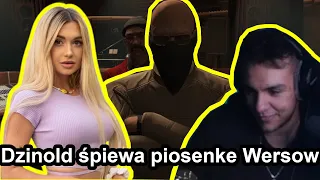 Dzinold śpiewa piosenkę Wersow w RP