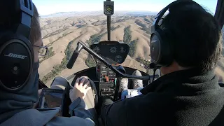 Specialized Helicopters, Robinson R22 Lesson #25, XC to Tracy