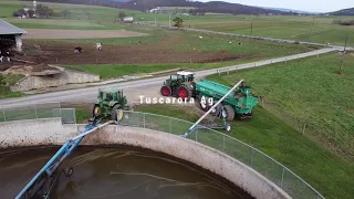 Tuscarora Ag hauling liquid manure in Perry County
