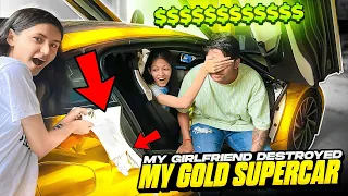 My Girlfriend Destroy My Golden Colour 😭