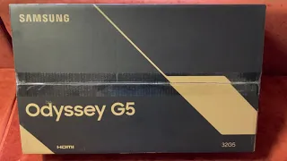 Огляд монітора 32" Samsung Odyssey G5 LC32G55T з Rozetka. Розпаковка та перші враження