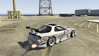 GTA 5 Mazda RX-7 Kazama Auto Mod