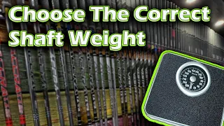 How to Select the Right Weight in Your Golf Shaft to Play Better Golf.