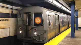 R68 (D) Train at Fordham Road (w/ Howling Motor on #2552)