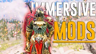 8 IMMERSIVE Skyrim Mods For Your Never-Ending Modlist I Ep.3