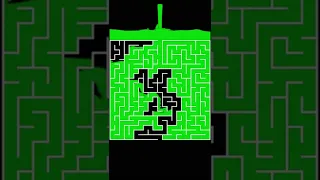 Fill maze with liquid