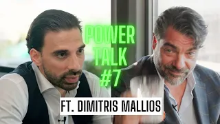 "Δεν είχα 8$ να πληρώσω το ποτό μου!" ft. Δημήτρης Μάλλιος | POWER TALK #7
