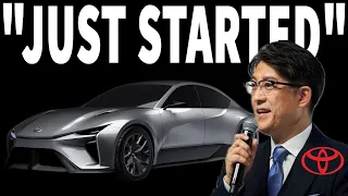 Toyota's NEW President is CONFIDENT in EV Ramp Up - Here's his updated plan