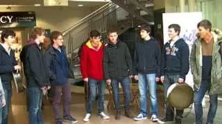 De La Salle Senior Boys Choir Flash Mob in Ardkeen Quality Food Store!