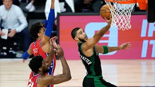 Gordon Hayward Injury, Tatum & Brown Combine 61 Pts Game 1 vs 76ers! 2020 NBA Playoffs