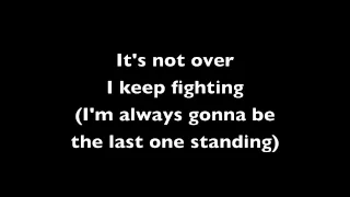 Last One Standing - Simple Plan (Lyrics)