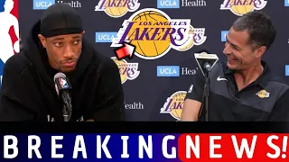 URGENT BOMB! DEMAR DEROZAN IN THE LAKERS! PELINKA CONFIRMED THIS AFTERNOON! LAKERS NEWS!