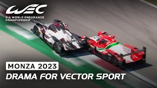 Vector Sport Ends Up in the Barrier at Turn 7 I 2023 6 Hours of Monza I FIA WEC