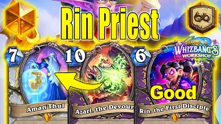 Azari Priest Burns Opponent's Entire Deck in 1 Turn At Whizbang's Workshop | Hearthstone