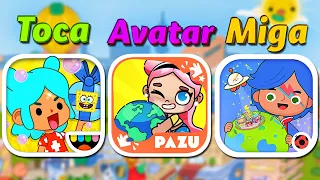 Who's better? 😎 Avatar World vs Miga My World vs Toca Boca