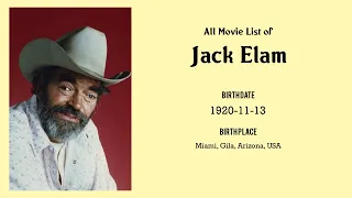 Jack Elam Movies list Jack Elam| Filmography of Jack Elam