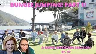 First time watching GOING SEVENTEEN 2020 EP.37 천고마비 (Bungee Jump) #1 |  Reaction