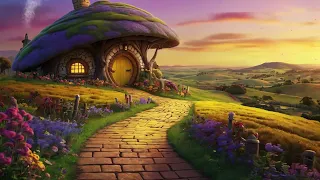 Magical Cottage in the Realm of Oz. Ambience with birds singing and music.