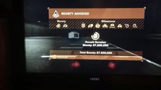 NFSMW 2005 bounty record ( 1 pursuit) 40,000,000