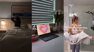 6 AM Productive Morning Routine - TikTok Compilation ✨