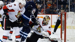 Perreault scores game-winner as Jets hands Senators fourth-straight loss