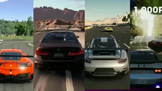 Gran Turismo sport vs Forza Motorsport 7 vs The Crew 2 vs NFS payback graphics comparison gameplay