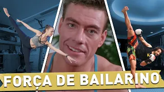 Ela fez de mim o VAN DAMME! - Salgueiro treina com Bailarina Profissional (Julie Granger)