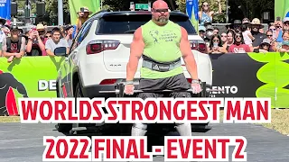 Worlds Strongest Man 2022 Final Results | Event 2