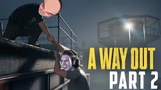 A WAY OUT - xQc and Moxy Escape Prison [2/2] | xQcOW