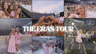 come with me to THE ERAS TOUR!!!!! last-minute floor seats, lots of concert clips, etc.