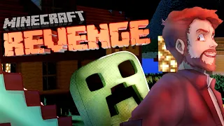 CREEPER? Aw man..."Revenge" [MINECRAFT Parody] - Cover by Caleb Hyles