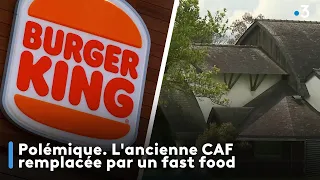 Polémique. L'ancienne CAF remplacée par un fast food