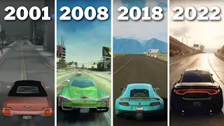 Driving in 50 Open World Games  2001 to 2022