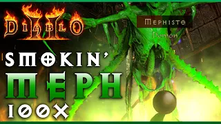 Can We Get Better Drops than Joby with 100 Mephisto Runs? | Diablo 2 Resurrected (D2R)