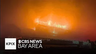 Fire torches building in San Francisco's Pacific Heights