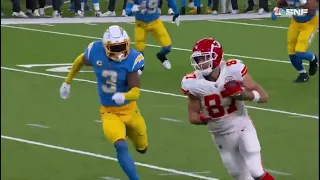 Travis Kelce vs Derwin James (2022 wk 11) | TE vs Safety Matchup